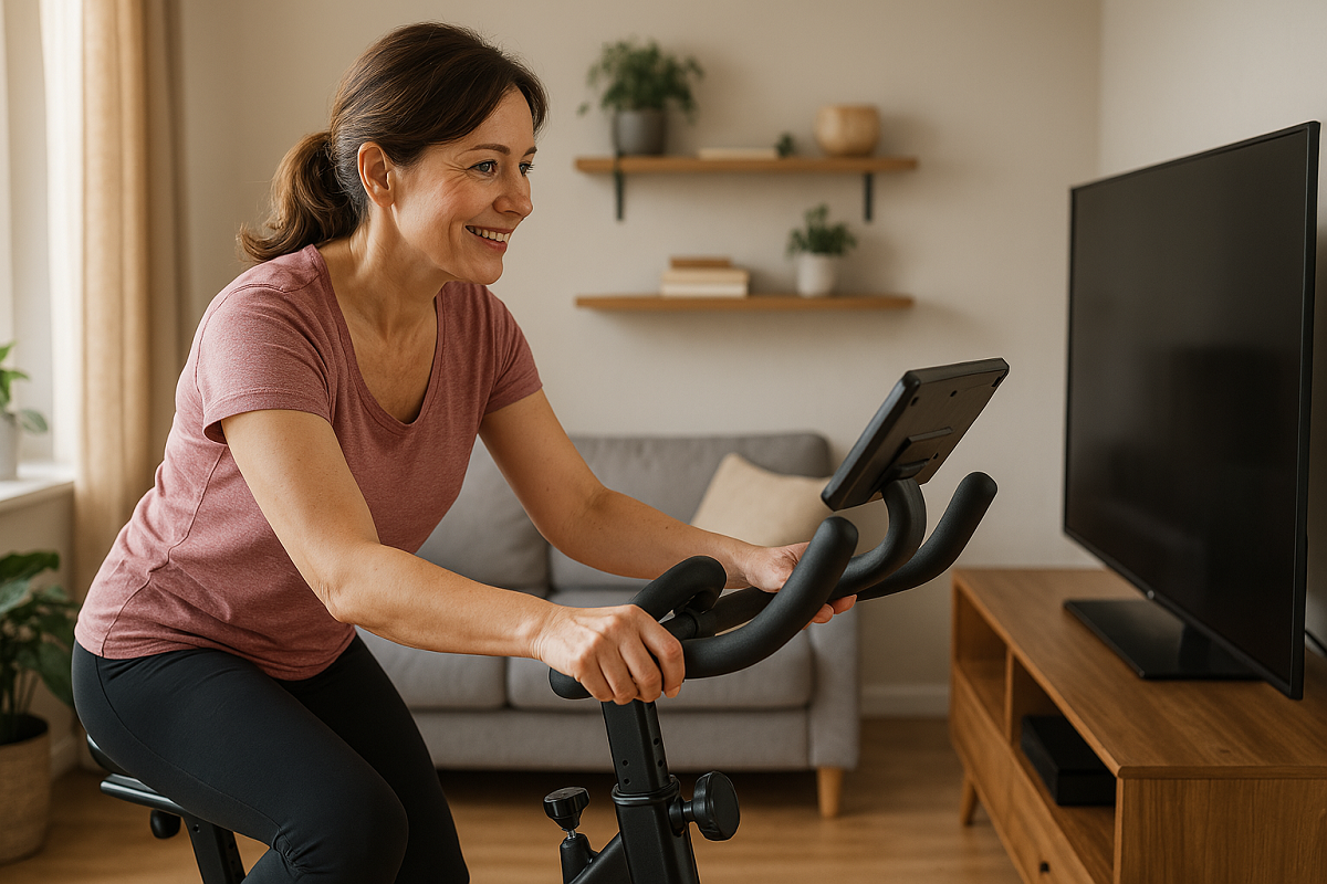 vélo appartement efficace