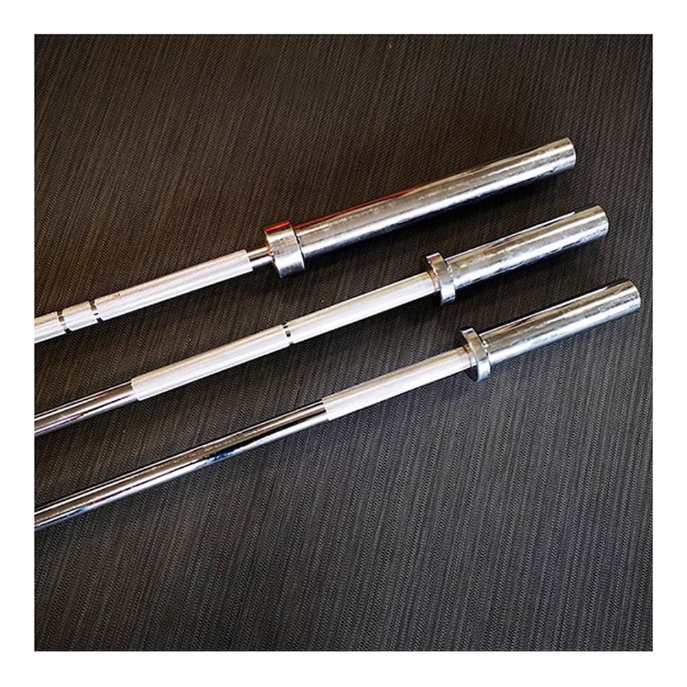 Barre training olympique + 2 stop disques