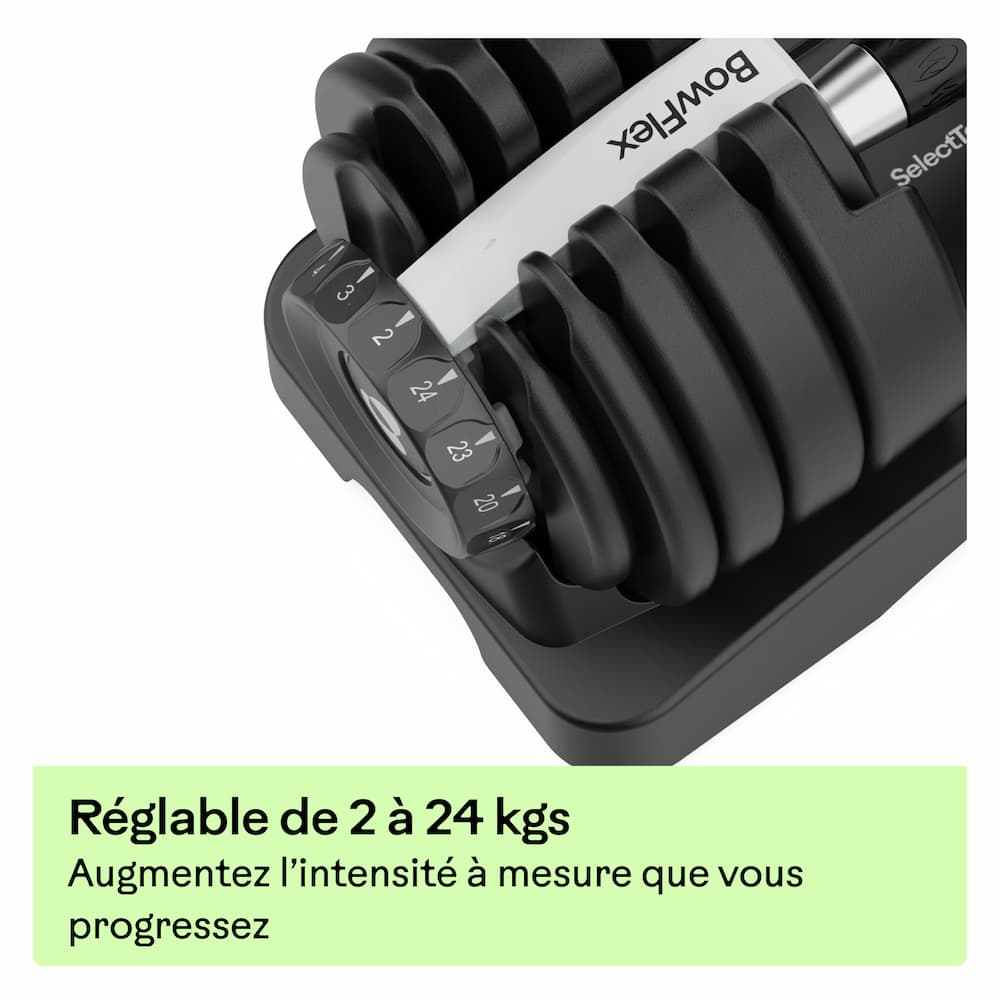 Haltère Réglable Bowflex SelectTech 52 DB 2 à 24 kg