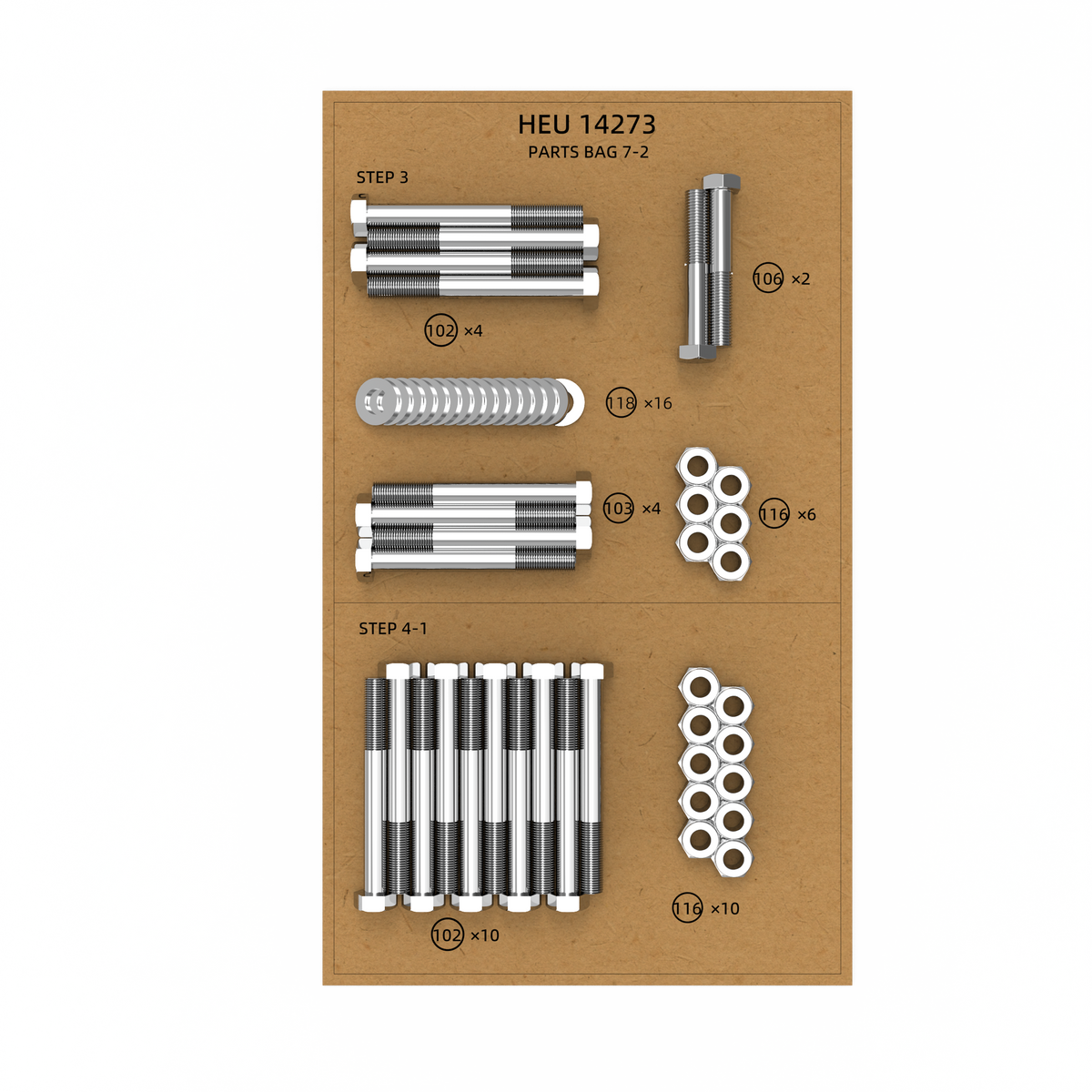 Kit de visserie 7-2