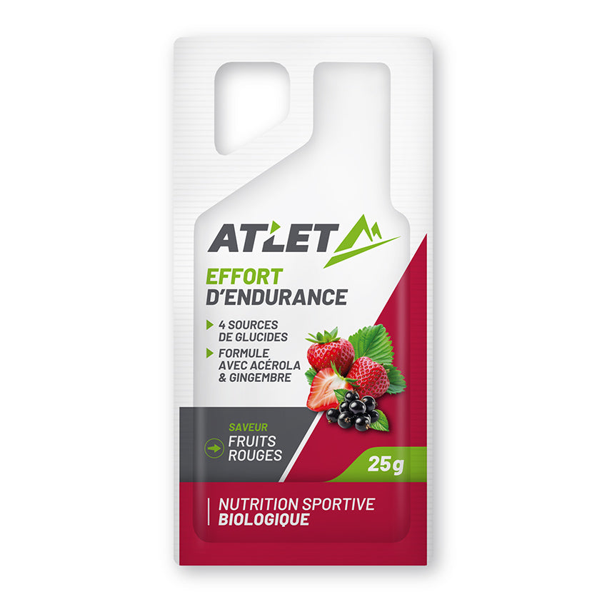 Gel Energétique Fruits Rouges Bio