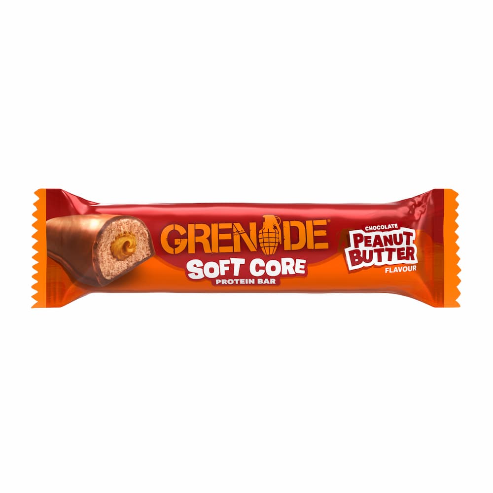 Soft core protein bar