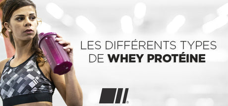 Quels sont les différents types de Whey Protéine qui existent ?