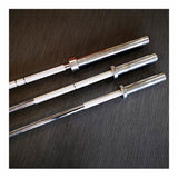 Barre training olympique + 2 stop disques