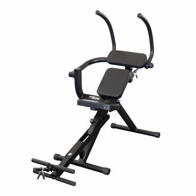 BEST FITNESS Poste à abdo semi-couché