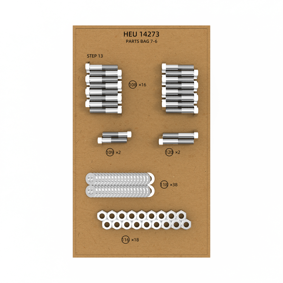 Kit de visserie 7-4