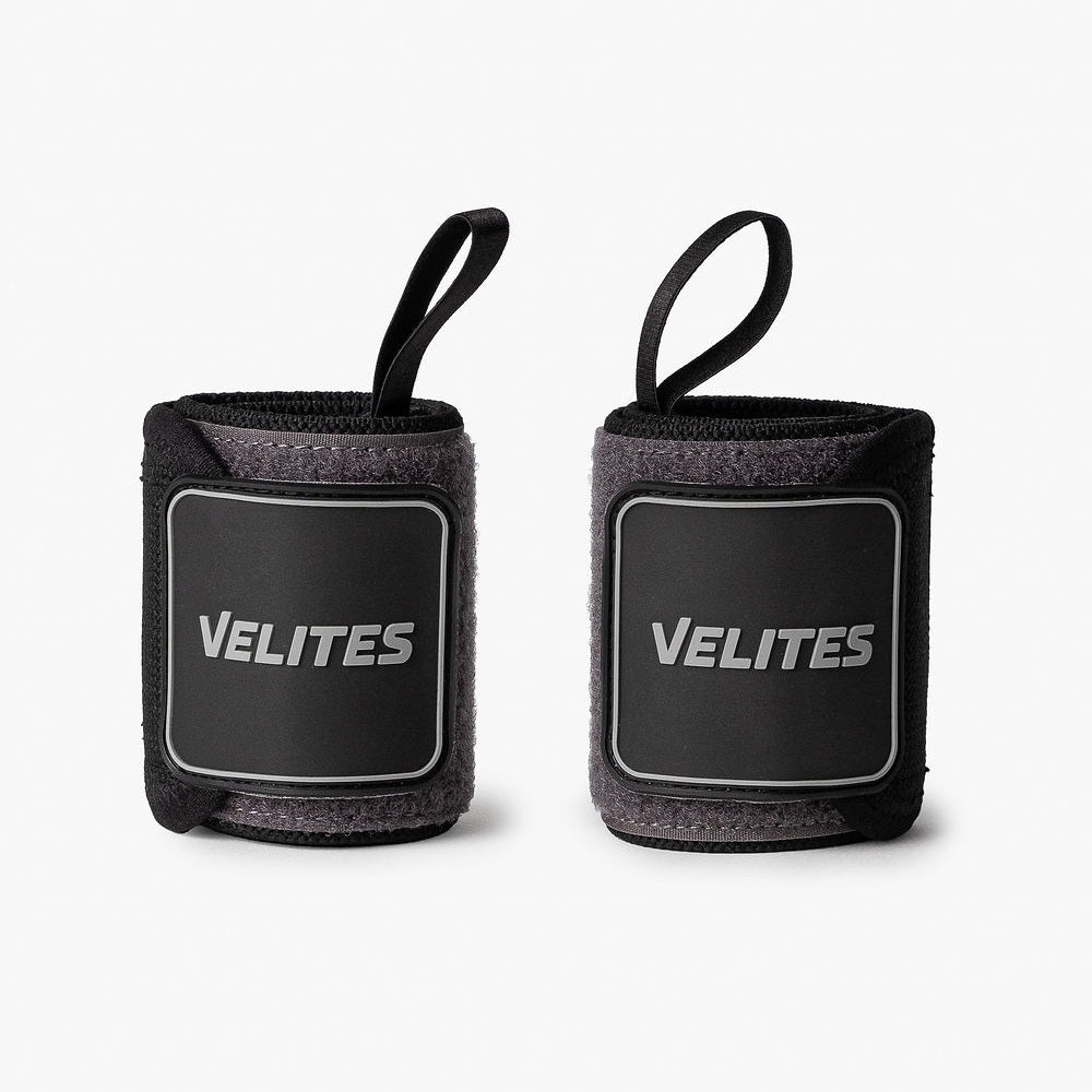 Poignets de force en Nylon Noir