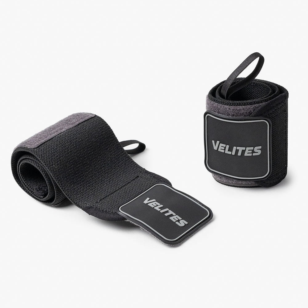 Poignets de force en Nylon Noir