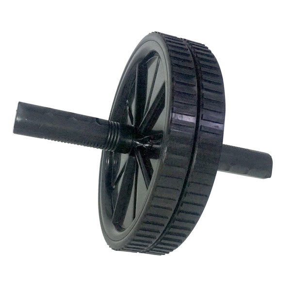 Roue à Abdominaux – Tube Acier Et Polypropylène – Entraînement Ventre, Dos, Bras – Maison Ou Salle