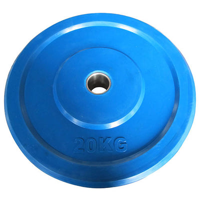 HEUBOZEN Disque Caoutchouc Olympique 20kg Bleu