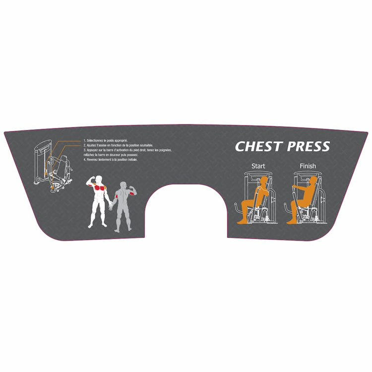 Machine de Musculation pour Pectoraux et Épaules