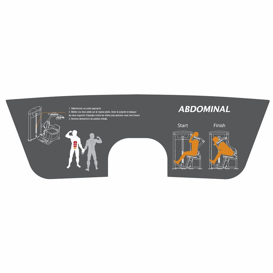 Machine à Abdos - Fitnessboutique