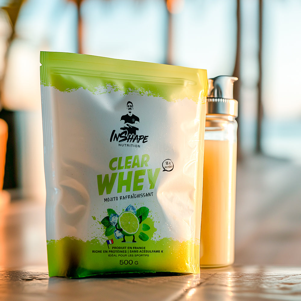 Inshape Nutrition Clear Whey TIBO INSHAPE Sachet de 500 g Citron TIBCLEW500OR